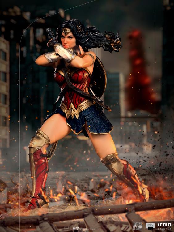 Pedido Estatua Wonder Woman - Zack Snyder's Justice League - Battle Diorama Series (BDS) - marca Iron Studios escala de arte 1/10