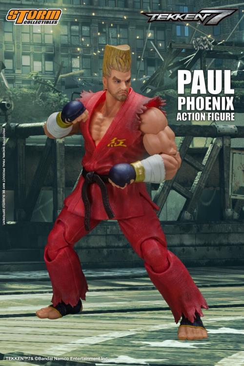 Pedido Figura Paul Phoenix - Tekken 7 marca Storm Collectibles escala pequeña 1/12