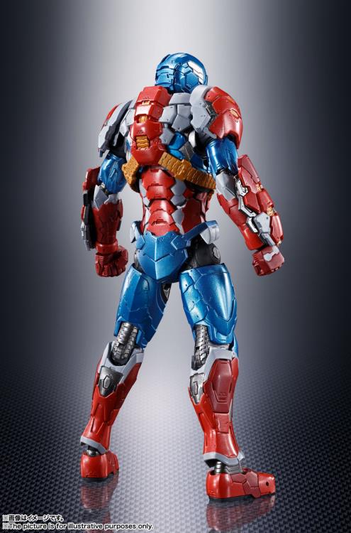 Pedido Figura Tech-On Captain America - Tech-On Avengers - S.H.Figuarts marca Bandai Spirits escala pequeña 1/12