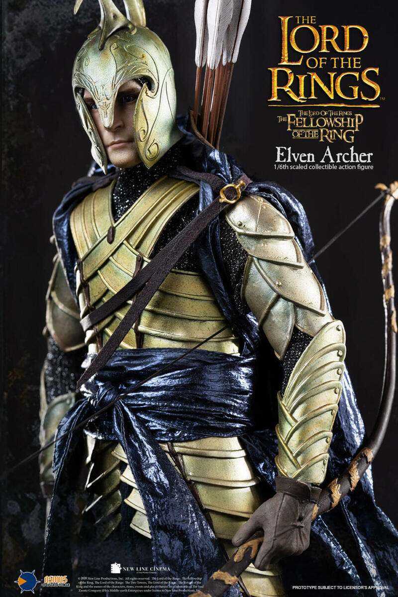 Pedido Figura Elven Archer - The Lord of the Rings "The Fellowship of the Ring" marca Asmus Toys LOTR027A escala 1/6