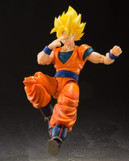 Pedido Figura Super Saiyan Goku Full Power - Dragon Ball Z - S.H.Figuarts marca Bandai Spirits escala pequeña 1/12