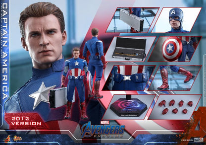 Pedido Figura Captain America (2012 version) - Avengers Endgame marca Hot Toys MMS563 escala 1/6