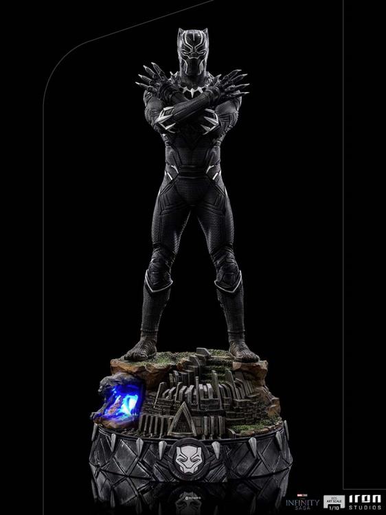 Pedido Estatua Black Panther - Avengers: Infinity Saga - Deluxe - marca Iron Studios escala de arte 1/10