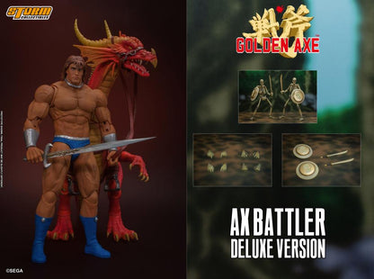 Pedido Figuras Ax Battler (Deluxe Version) Exclusiva - Golden Axe marca Storm Collectibles escala pequeña 1/12