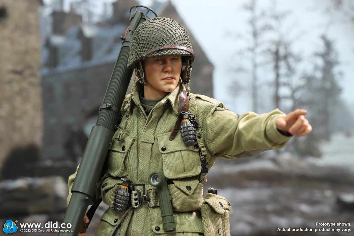 Pedido Figura Ryan 2.0 (Deluxe Edition) - WWII US 101st Airborne Division marca DID A80161S escala 1/6