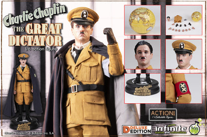 Pedido Figura Charlie Chaplin - The Great Dictator (Deluxe Edition) marca Kaustic Plastik 84133 escala 1/6