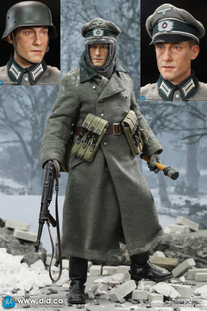 Pedido Figura Winter - WWII German WH Infantry Oberleutnant marca DID D80159 escala 1/6