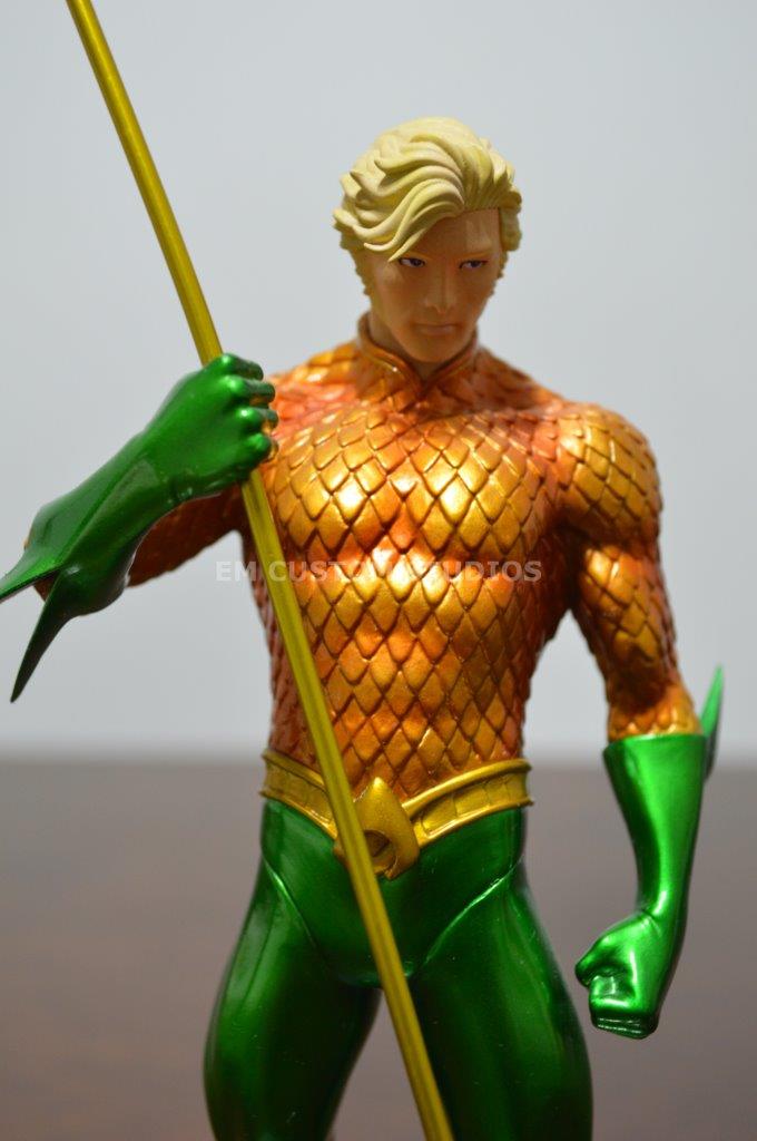 [EN STOCK] Estatua Aquaman - Justice League - The New 52 marca Kotobukiya serie ArtFX escala 1/10