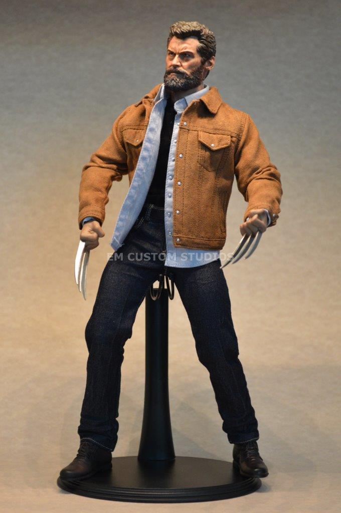 Figura Wolfman con traje casual y comic escala 1/6