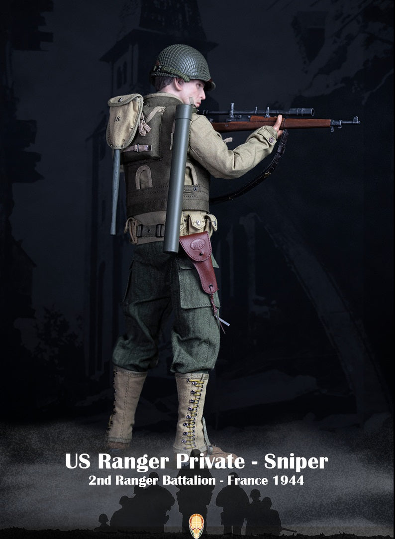 Pedido Figura US Ranger Private Sniper (Special Edition) - WWII 2nd Ranger Battalion - France 1944 marca Facepool FP-003B escala 1/6