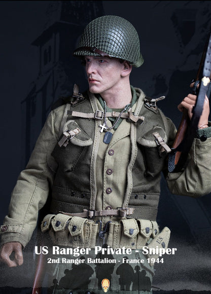 Pedido Figura US Ranger Private Sniper (Special Edition) - WWII 2nd Ranger Battalion - France 1944 marca Facepool FP-003B escala 1/6