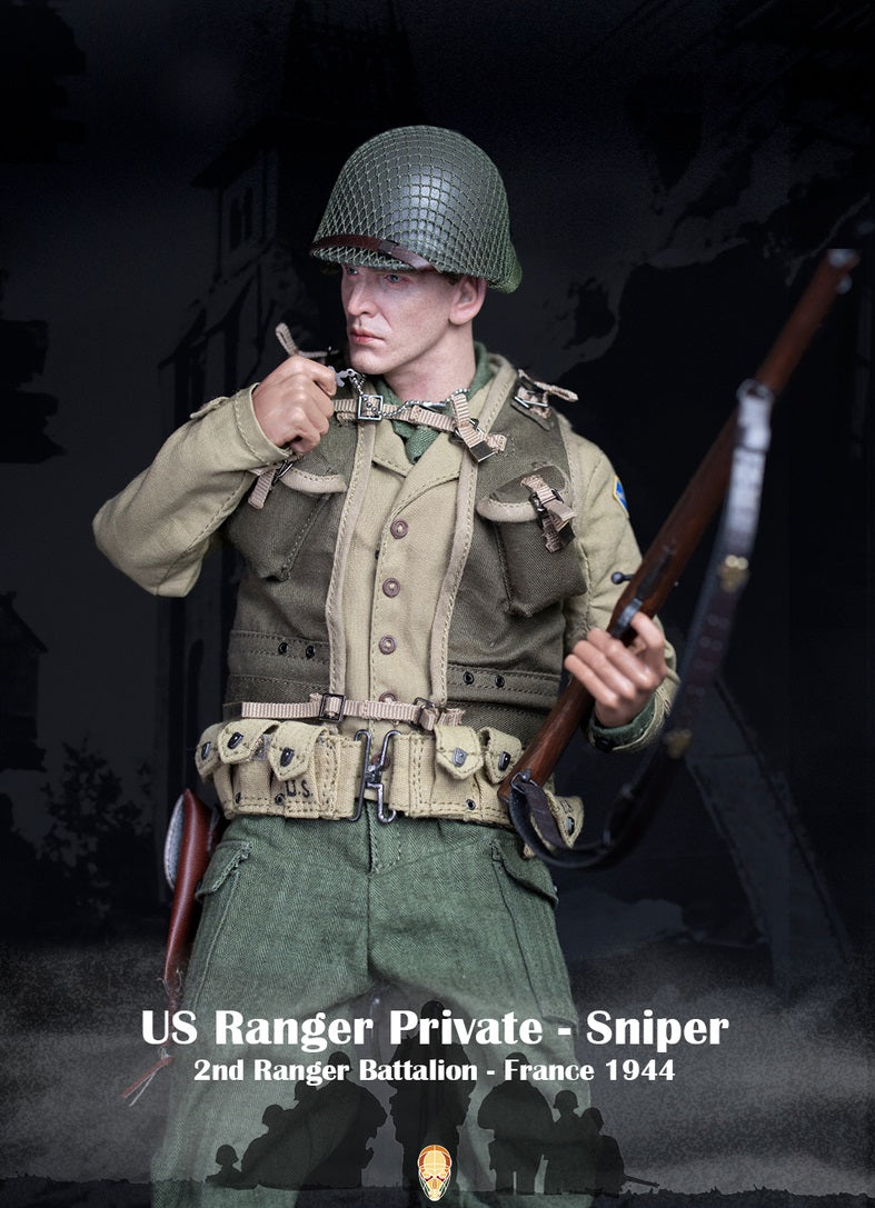 Pedido Figura US Ranger Private Sniper - WWII 2nd Ranger Battalion - France 1944 marca Facepool FP-003A escala 1/6