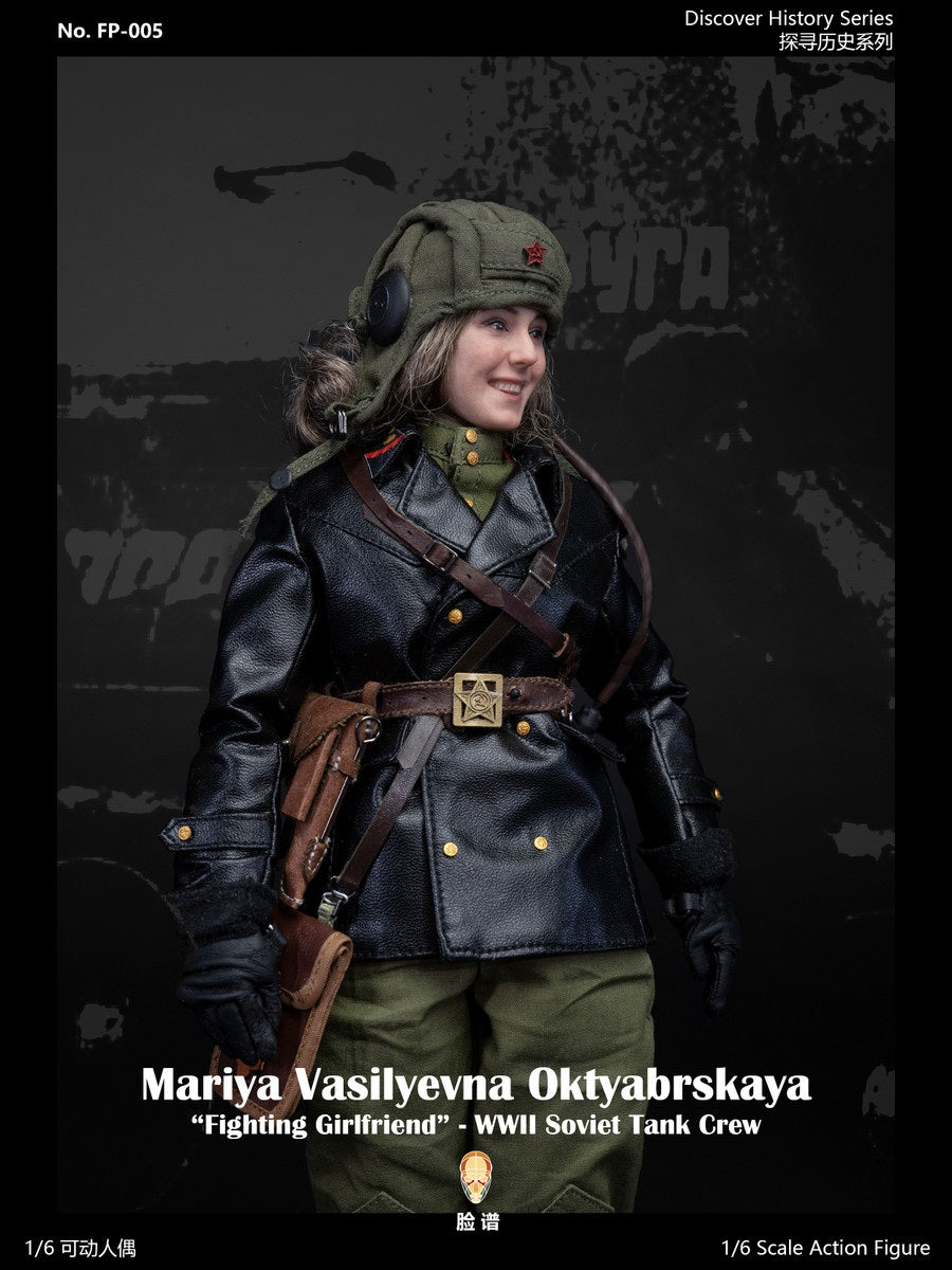 Pedido Figura "Fighting Girlfriend" Mariya Oktyabrskaya (Special Edition) - WWII Soviet Tank Crew marca Facepool FP005B escala 1/6