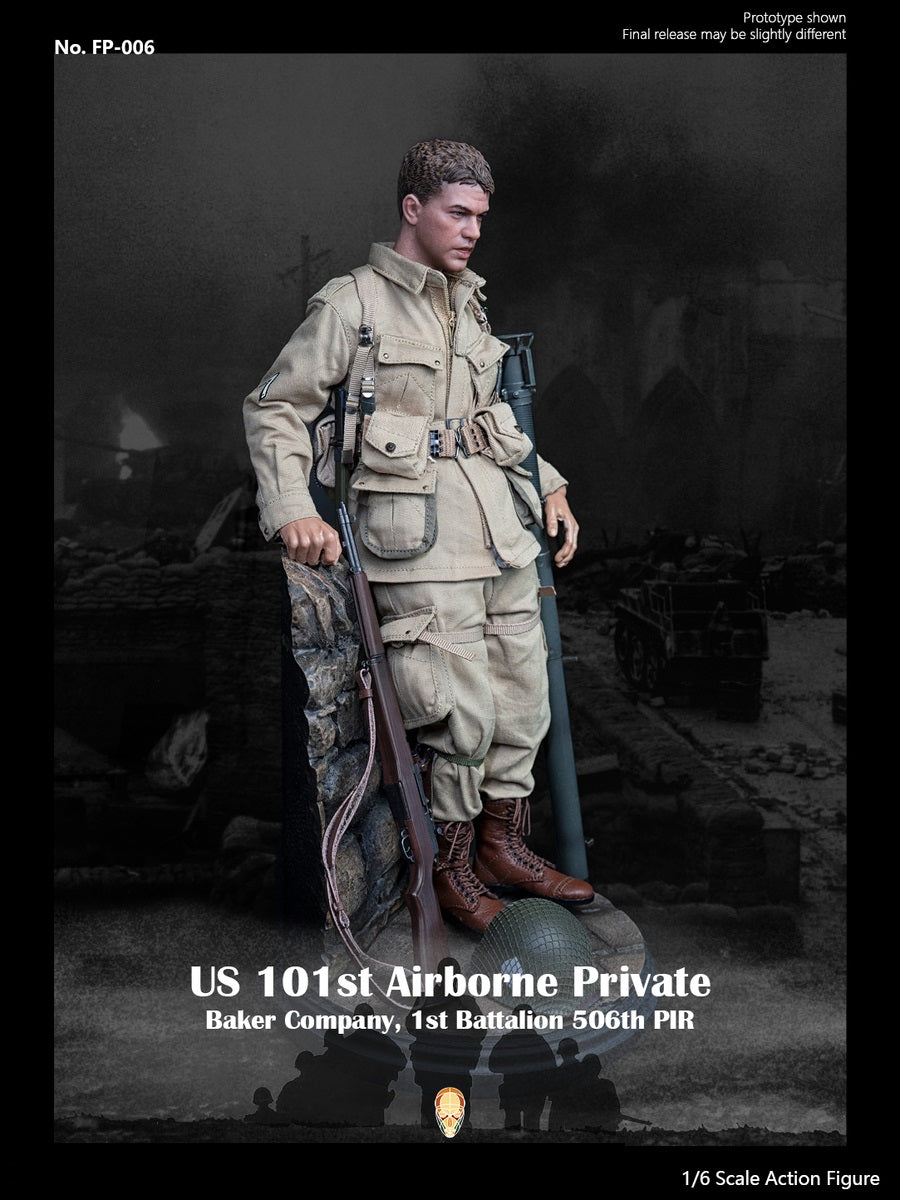 Pedido Figura US 101st Airborne Private - Baker Company marca Facepool FP-006 escala 1/6