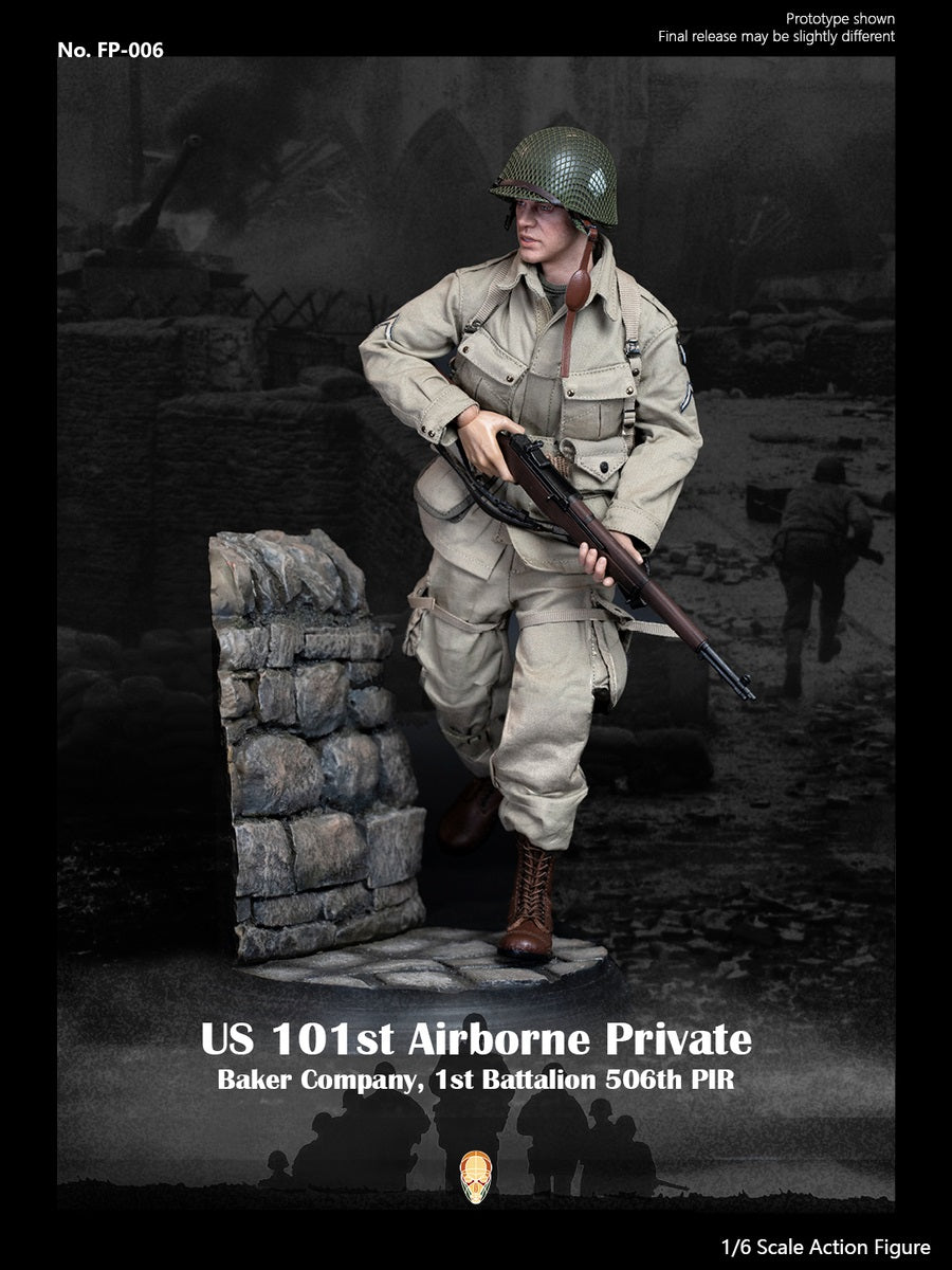 Pedido Figura US 101st Airborne Private - Baker Company marca Facepool FP-006 escala 1/6