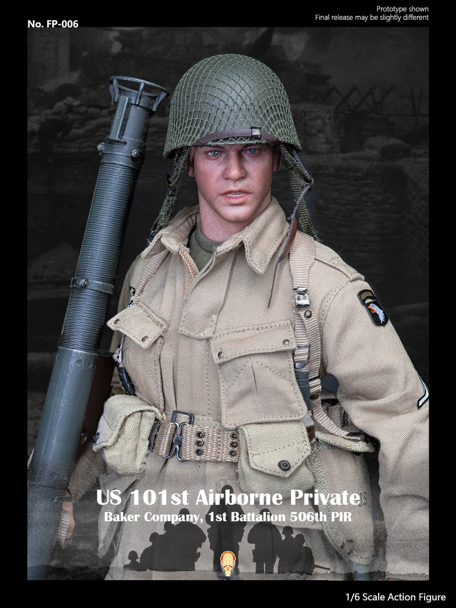 Pedido Figura US 101st Airborne Private - Baker Company marca Facepool FP-006 escala 1/6