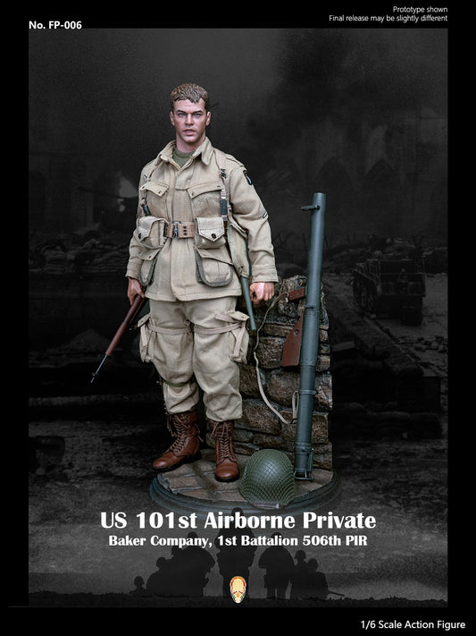 Pedido Figura US 101st Airborne Private - Baker Company marca Facepool FP-006 escala 1/6