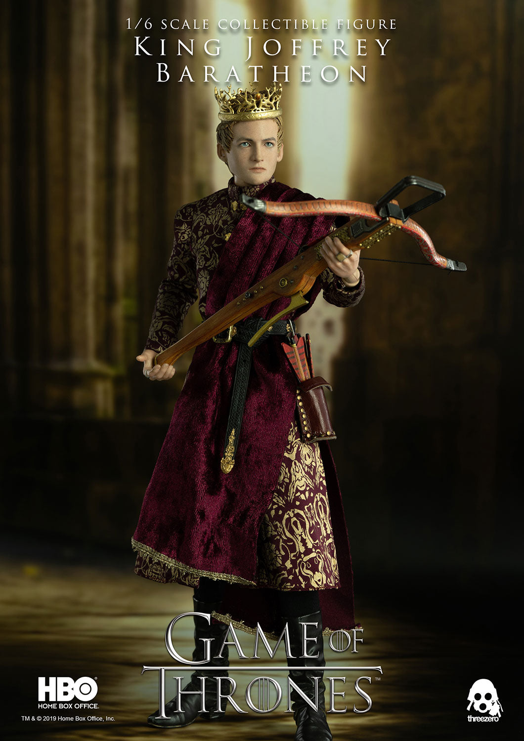 Pedido Figura King Joffrey Baratheon (Deluxe version) - Game of Thrones marca Threezero 3Z0070DV escala 1/6