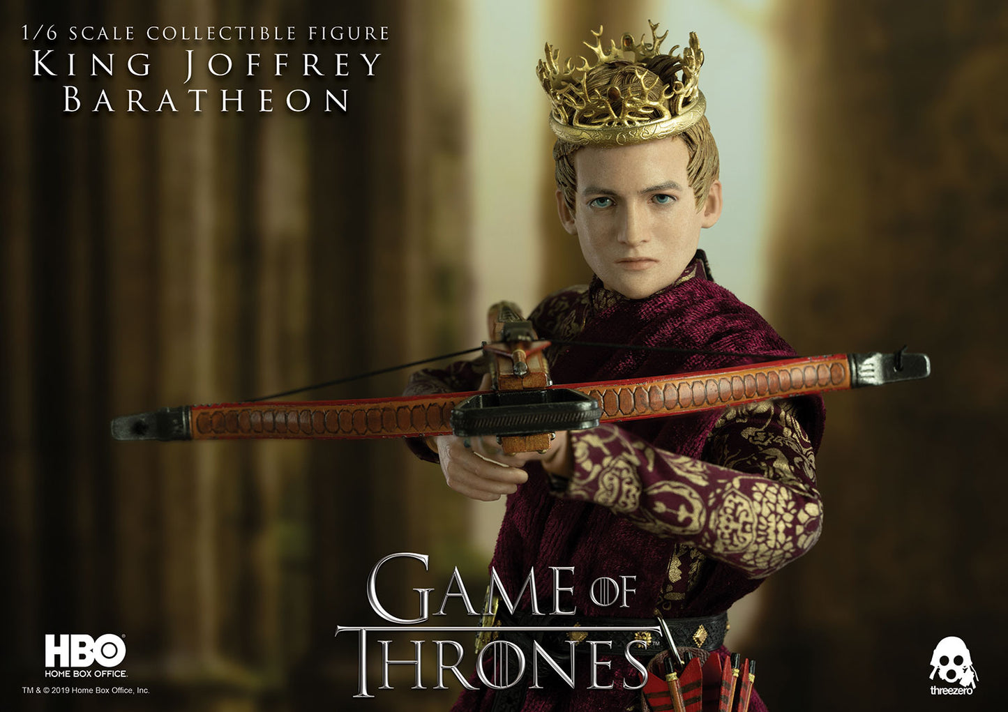 Pedido Figura King Joffrey Baratheon (Deluxe version) - Game of Thrones marca Threezero 3Z0070DV escala 1/6