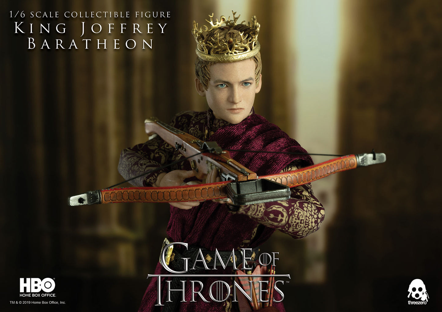 Pedido Figura King Joffrey Baratheon (Deluxe version) - Game of Thrones marca Threezero 3Z0070DV escala 1/6