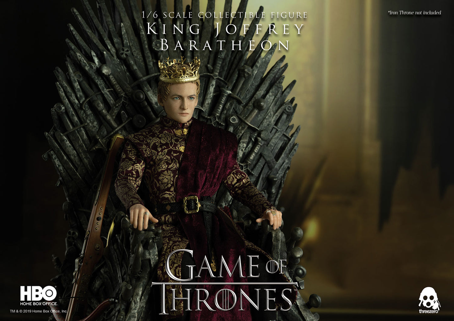 Pedido Figura King Joffrey Baratheon (Deluxe version) - Game of Thrones marca Threezero 3Z0070DV escala 1/6