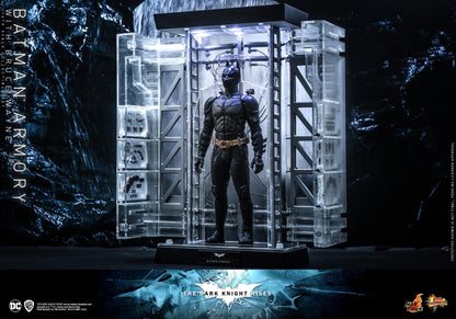 Preventa Figura Batman Armory con Bruce Wayne - The Dark Knight Rises marca Hot Toys MMS702 escala 1/6