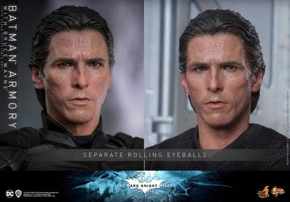 Preventa Figura Batman Armory con Bruce Wayne - The Dark Knight Rises marca Hot Toys MMS702 escala 1/6