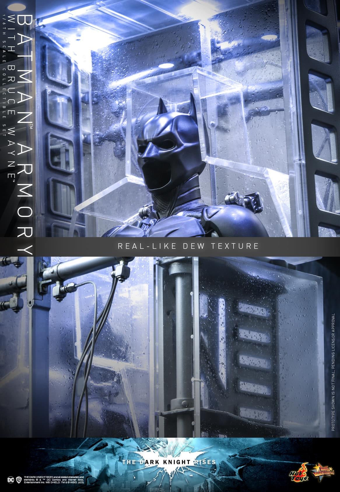 Preventa Figura Batman Armory con Bruce Wayne - The Dark Knight Rises marca Hot Toys MMS702 escala 1/6