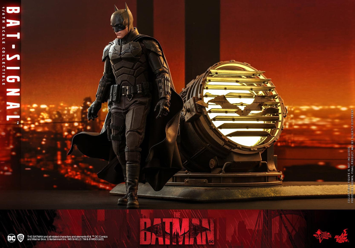 Preventa Bat-Signal - The Batman marca Hot Toys MMS640 escala 1/6