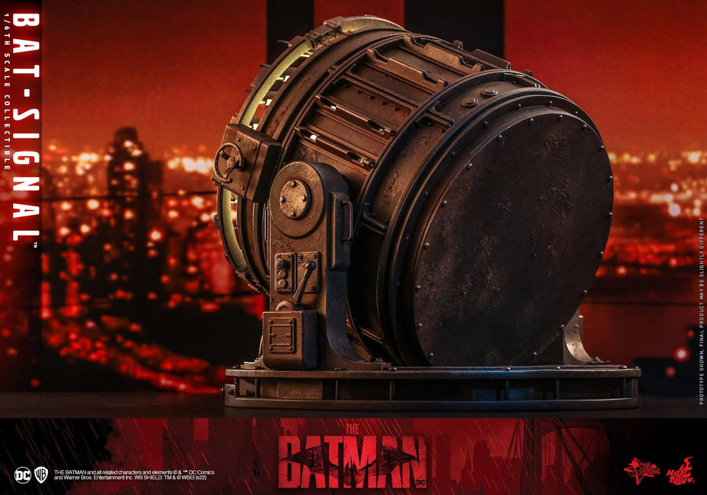 Preventa Bat-Signal - The Batman marca Hot Toys MMS640 escala 1/6