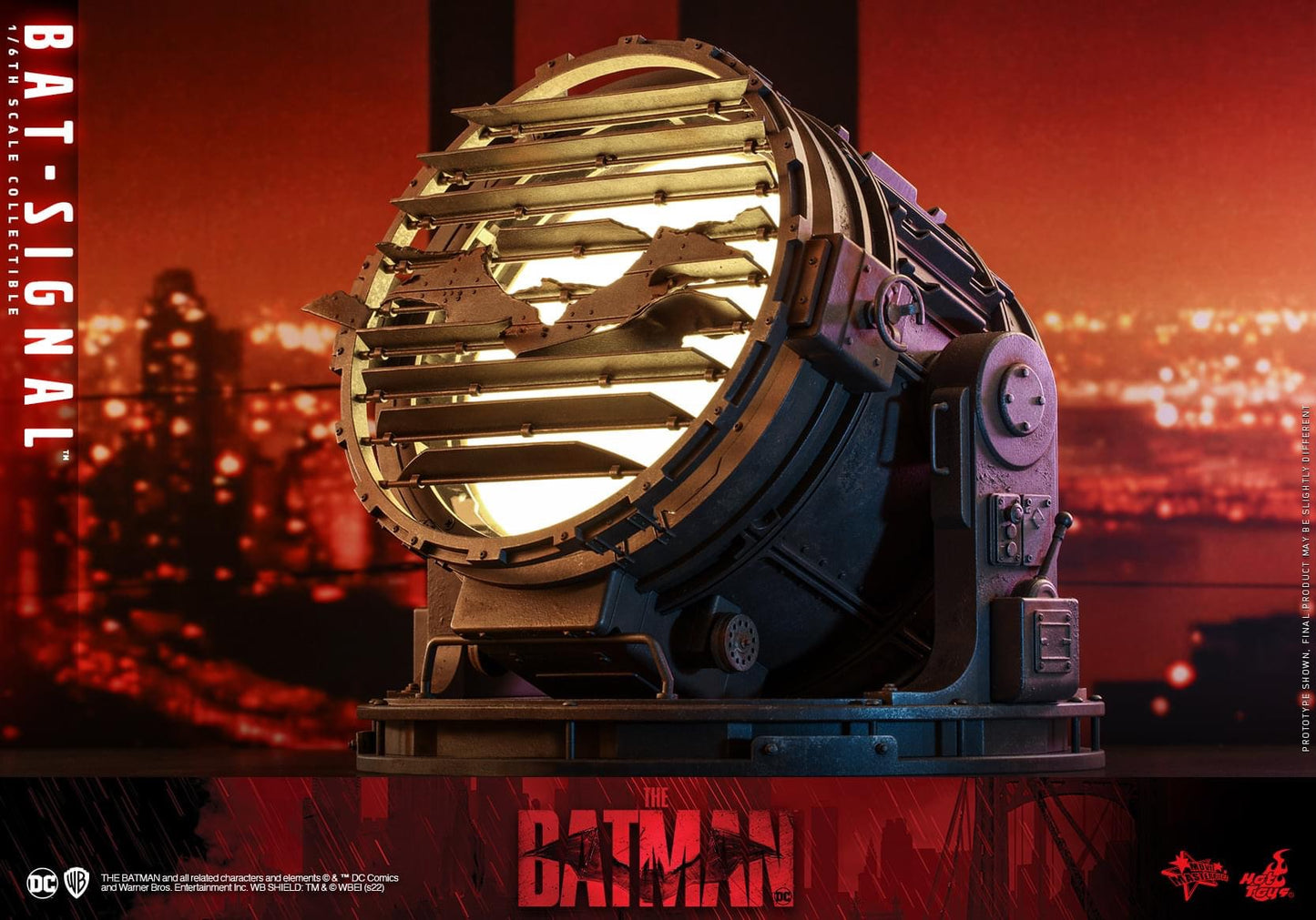 Preventa Bat-Signal - The Batman marca Hot Toys MMS640 escala 1/6