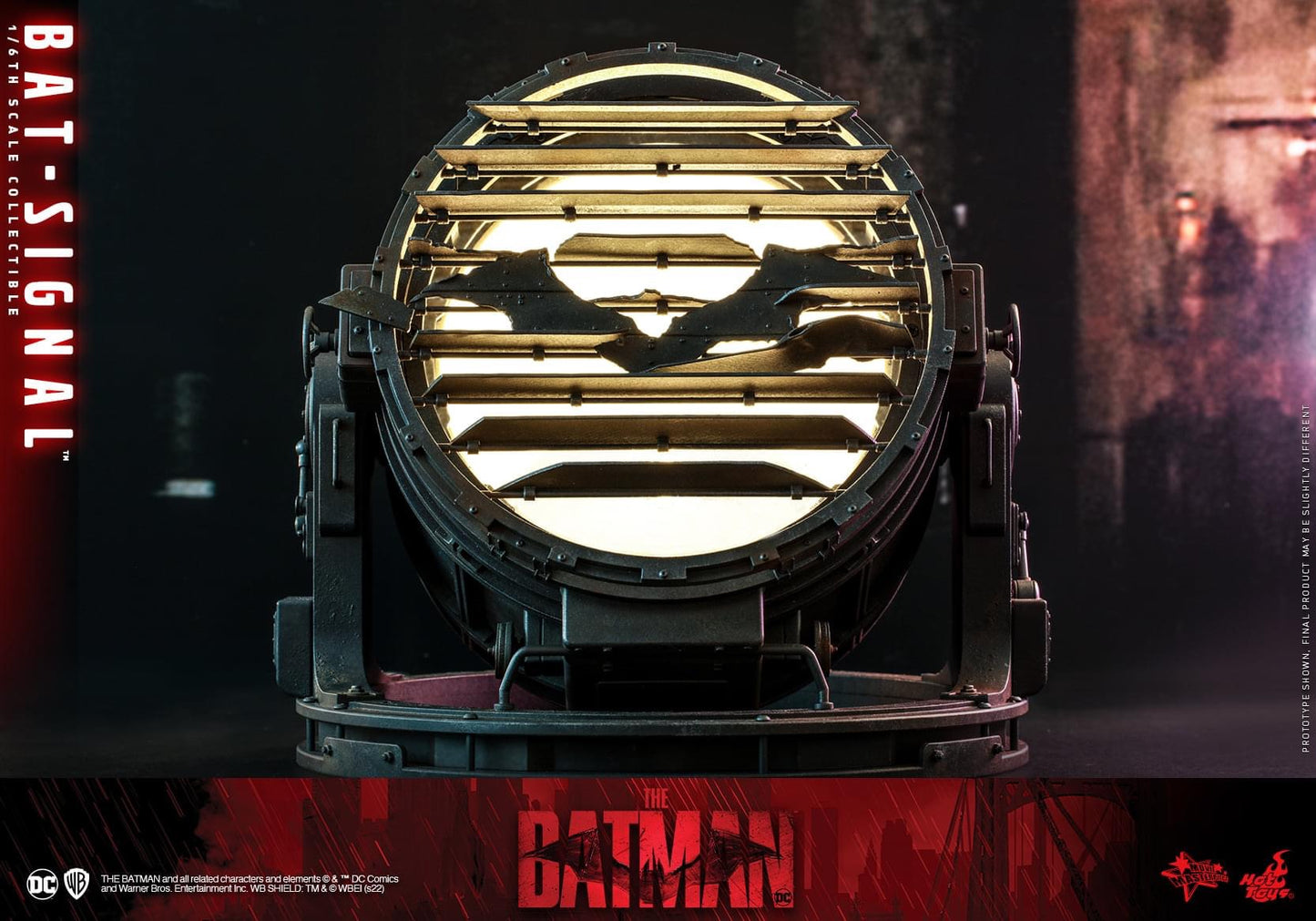 Preventa Bat-Signal - The Batman marca Hot Toys MMS640 escala 1/6