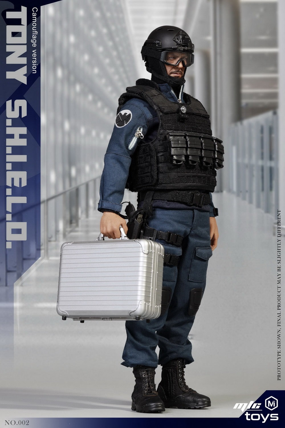 Pedido Figura Tony S.H.I.E.L.D marca MicToys 002 escala 1/6