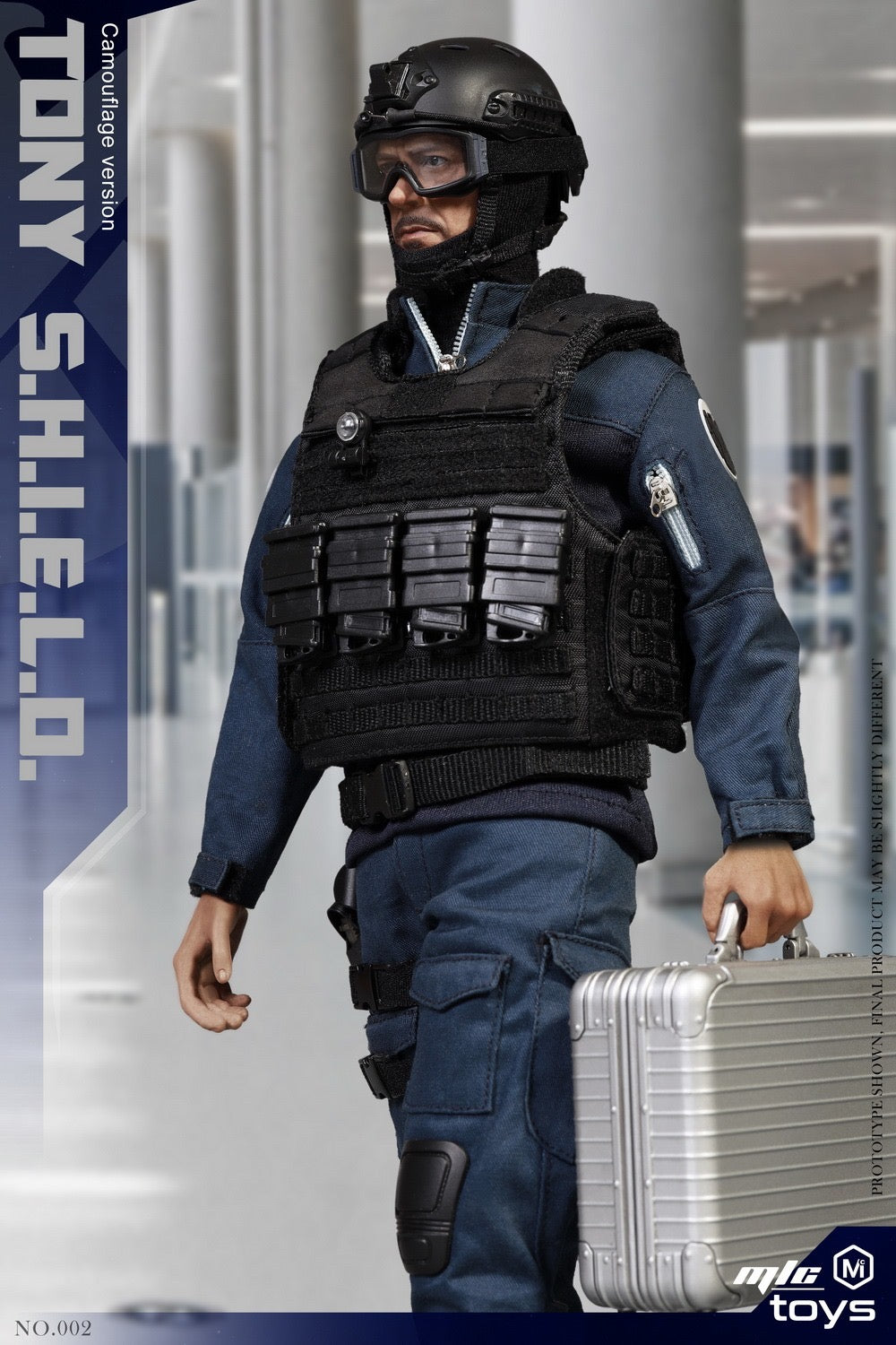 Pedido Figura Tony S.H.I.E.L.D marca MicToys 002 escala 1/6