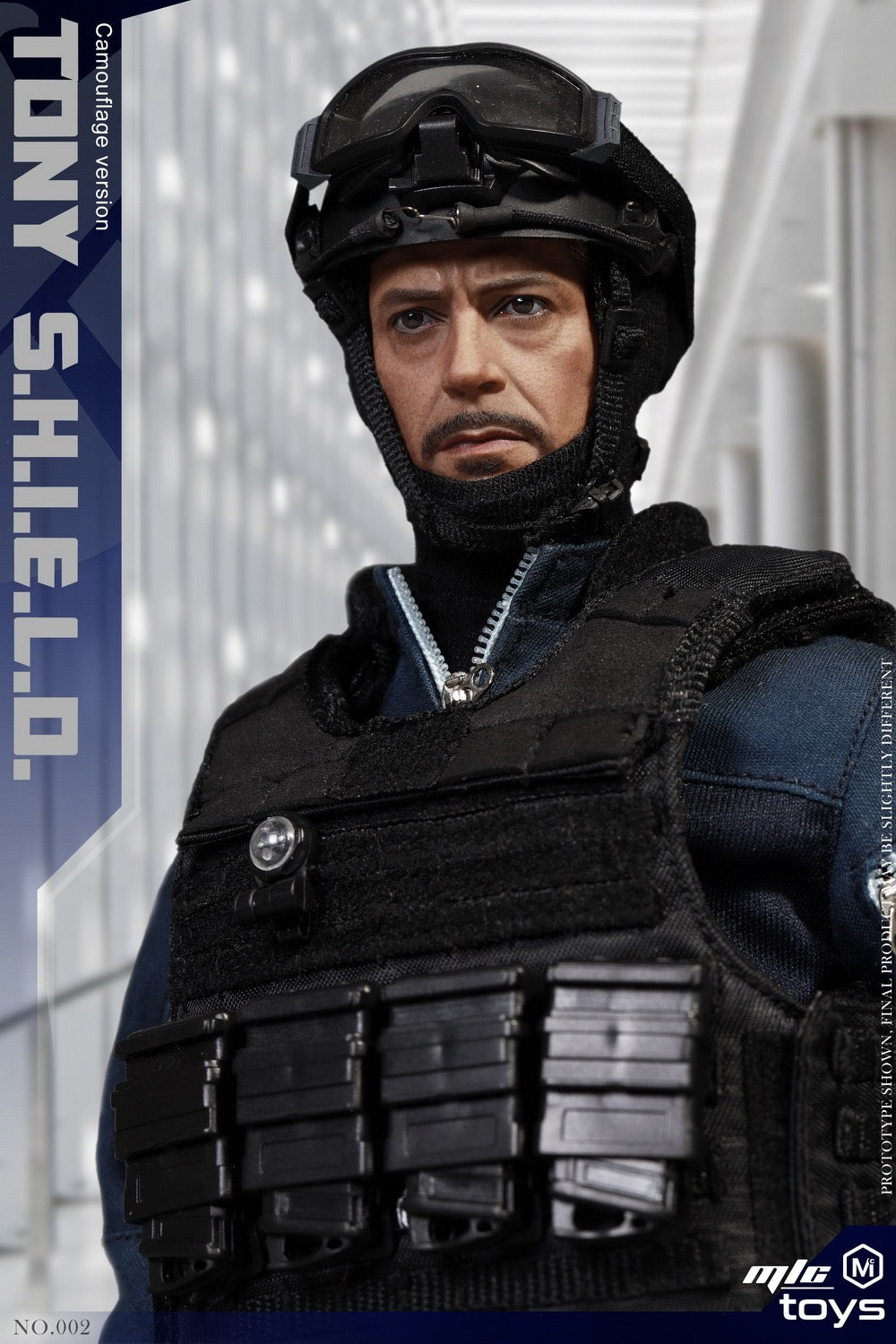 Pedido Figura Tony S.H.I.E.L.D marca MicToys 002 escala 1/6