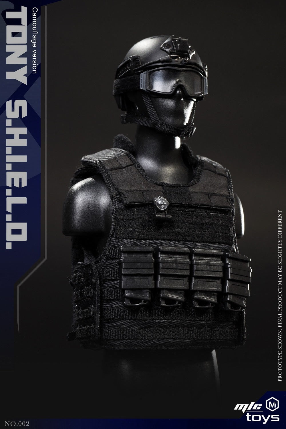 Pedido Figura Tony S.H.I.E.L.D marca MicToys 002 escala 1/6