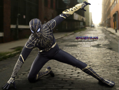 Pedido Figura Spider-Man (Black & Gold Suit) - Spider-Man: No Way Home marca Hot Toys MMS604 escala 1/6