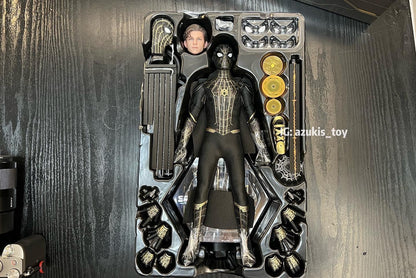 Pedido Figura Spider-Man (Black & Gold Suit) - Spider-Man: No Way Home marca Hot Toys MMS604 escala 1/6