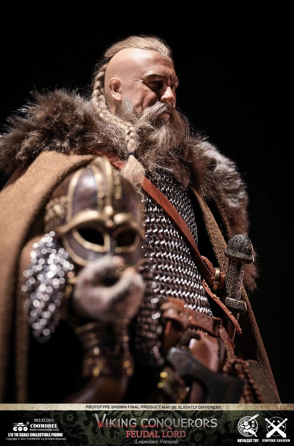 Pedido Figura Viking Feudal Lord (Legendary version) - Viking Conquerors marca Coomodel EL003 escala 1/6