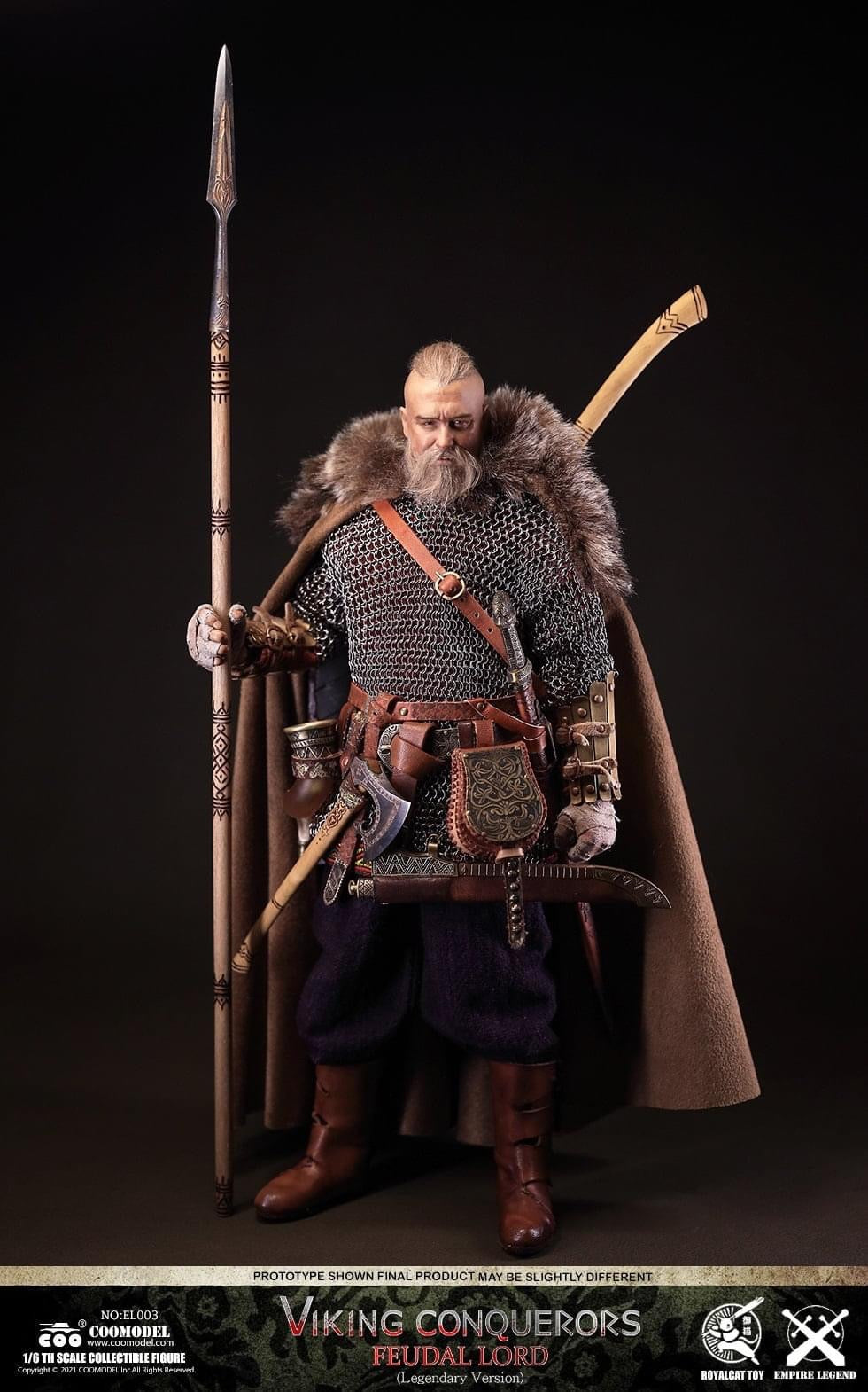 Pedido Figura Viking Feudal Lord (Legendary version) - Viking Conquerors marca Coomodel EL003 escala 1/6