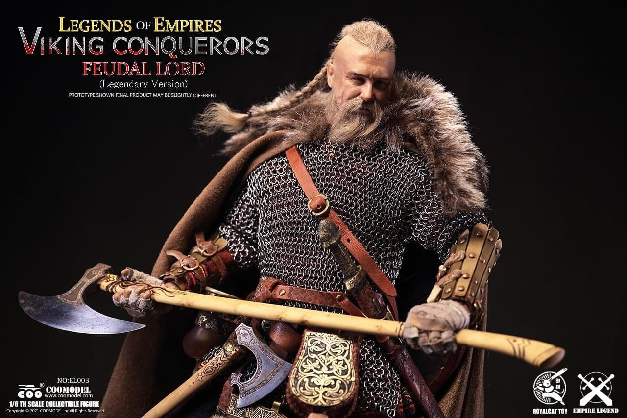 Pedido Figura Viking Feudal Lord (Legendary version) - Viking Conquerors marca Coomodel EL003 escala 1/6