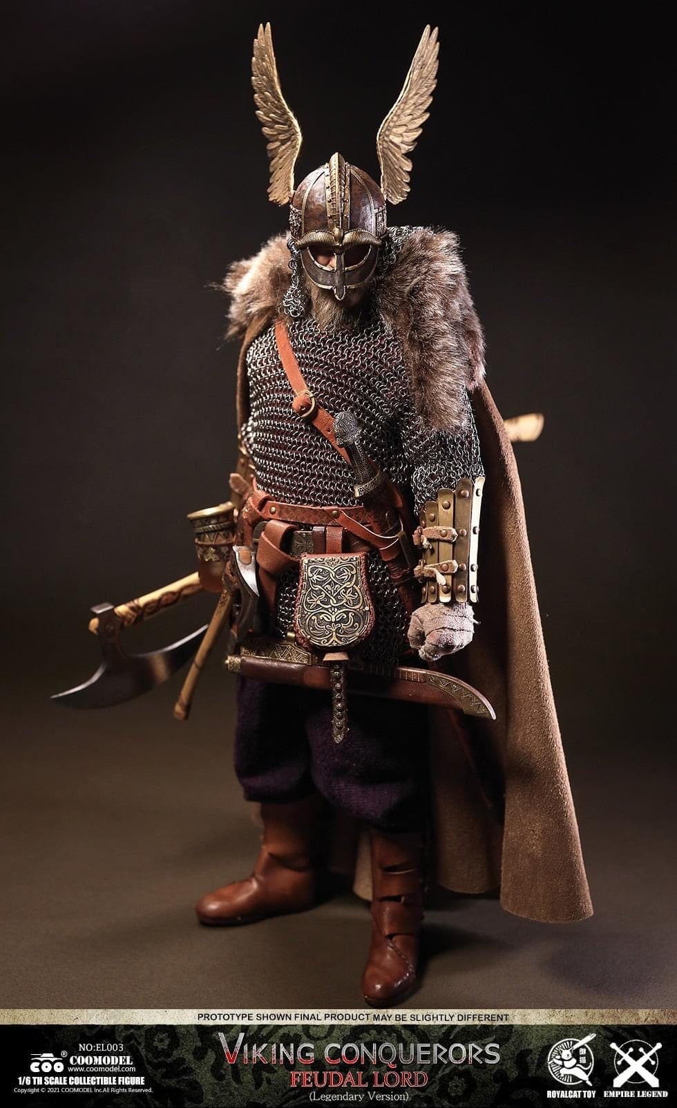 Pedido Figura Viking Feudal Lord (Legendary version) - Viking Conquerors marca Coomodel EL003 escala 1/6