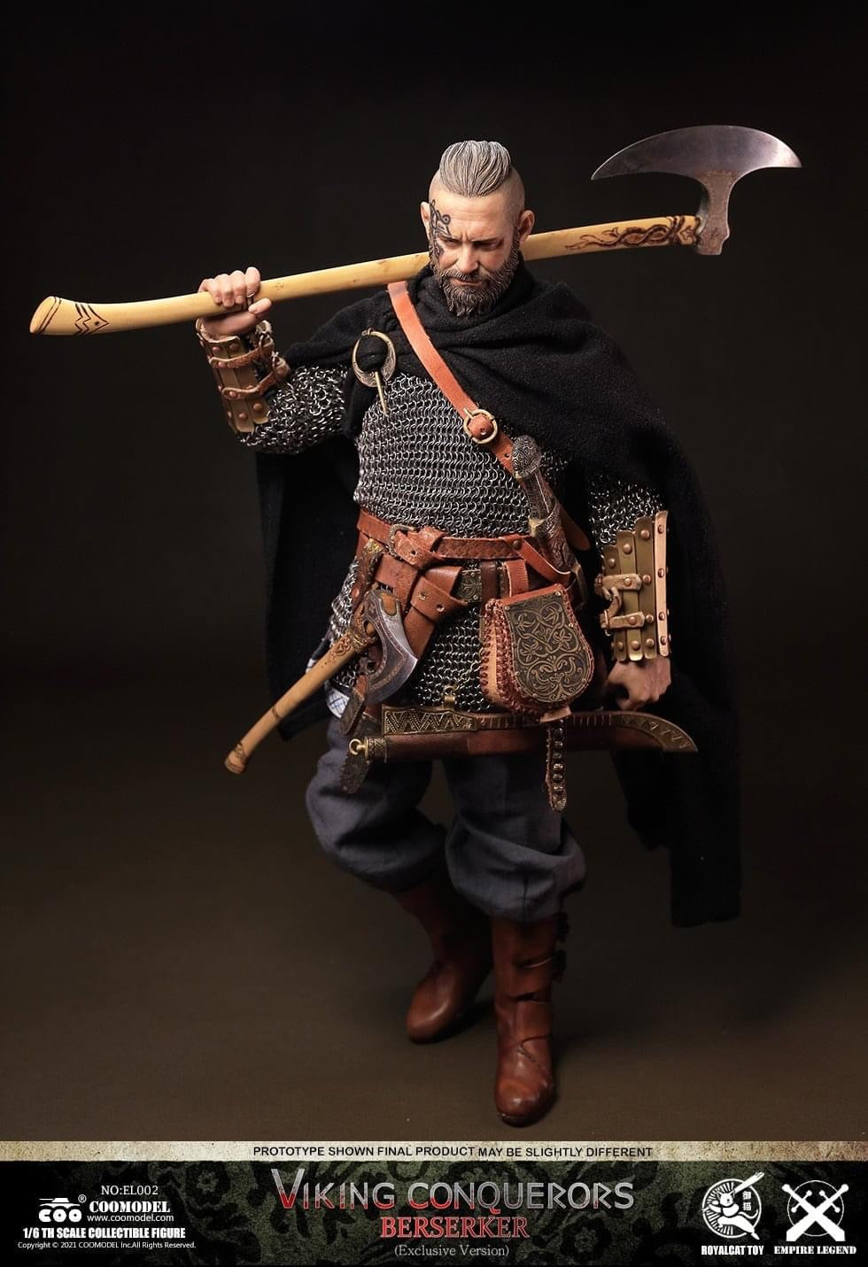 Pedido Figura Viking Berserker (Exclusive version) - Viking Conquerors marca Coomodel EL002 escala 1/6