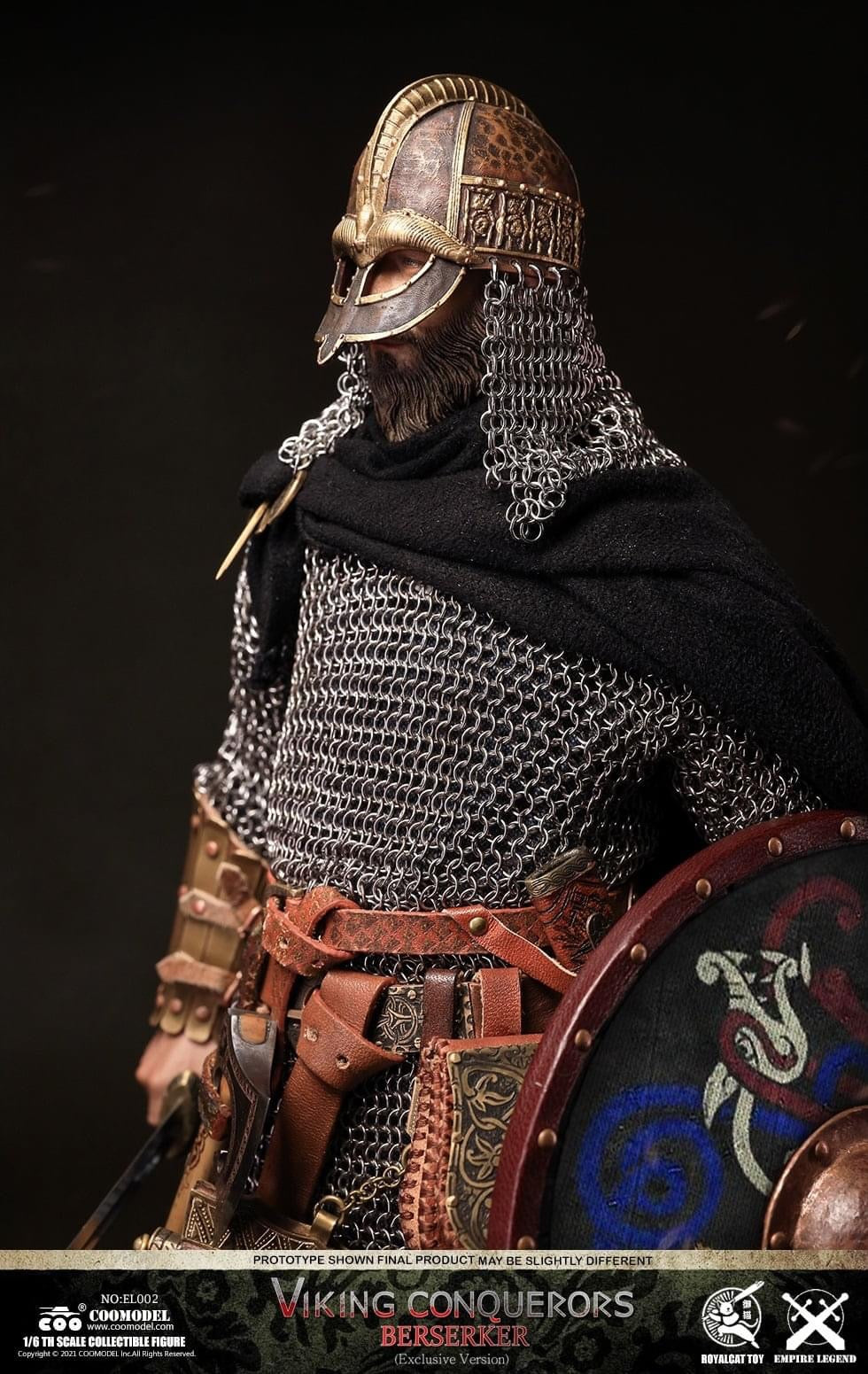 Pedido Figura Viking Berserker (Exclusive version) - Viking Conquerors marca Coomodel EL002 escala 1/6