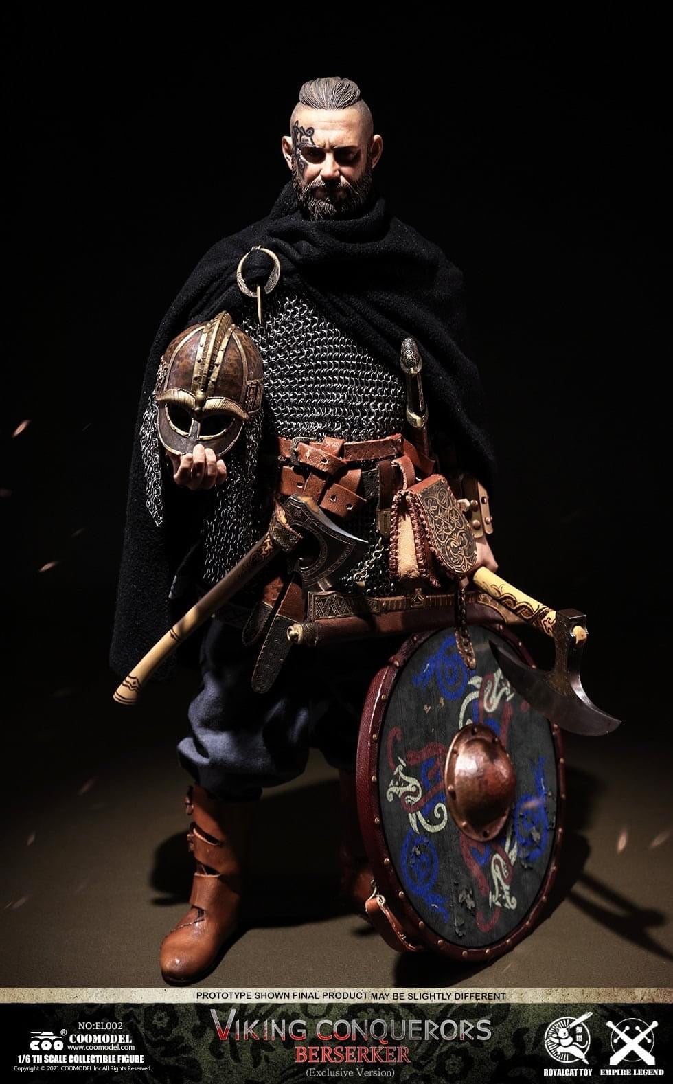 Pedido Figura Viking Berserker (Exclusive version) - Viking Conquerors marca Coomodel EL002 escala 1/6