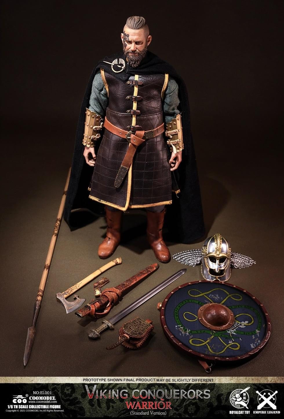 Pedido Figura Viking Warrior (Standard version) - Viking Conquerors marca Coomodel EL001 escala 1/6