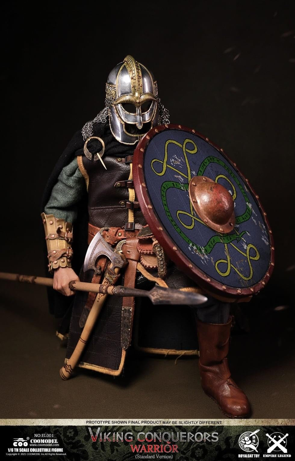 Pedido Figura Viking Warrior (Standard version) - Viking Conquerors marca Coomodel EL001 escala 1/6