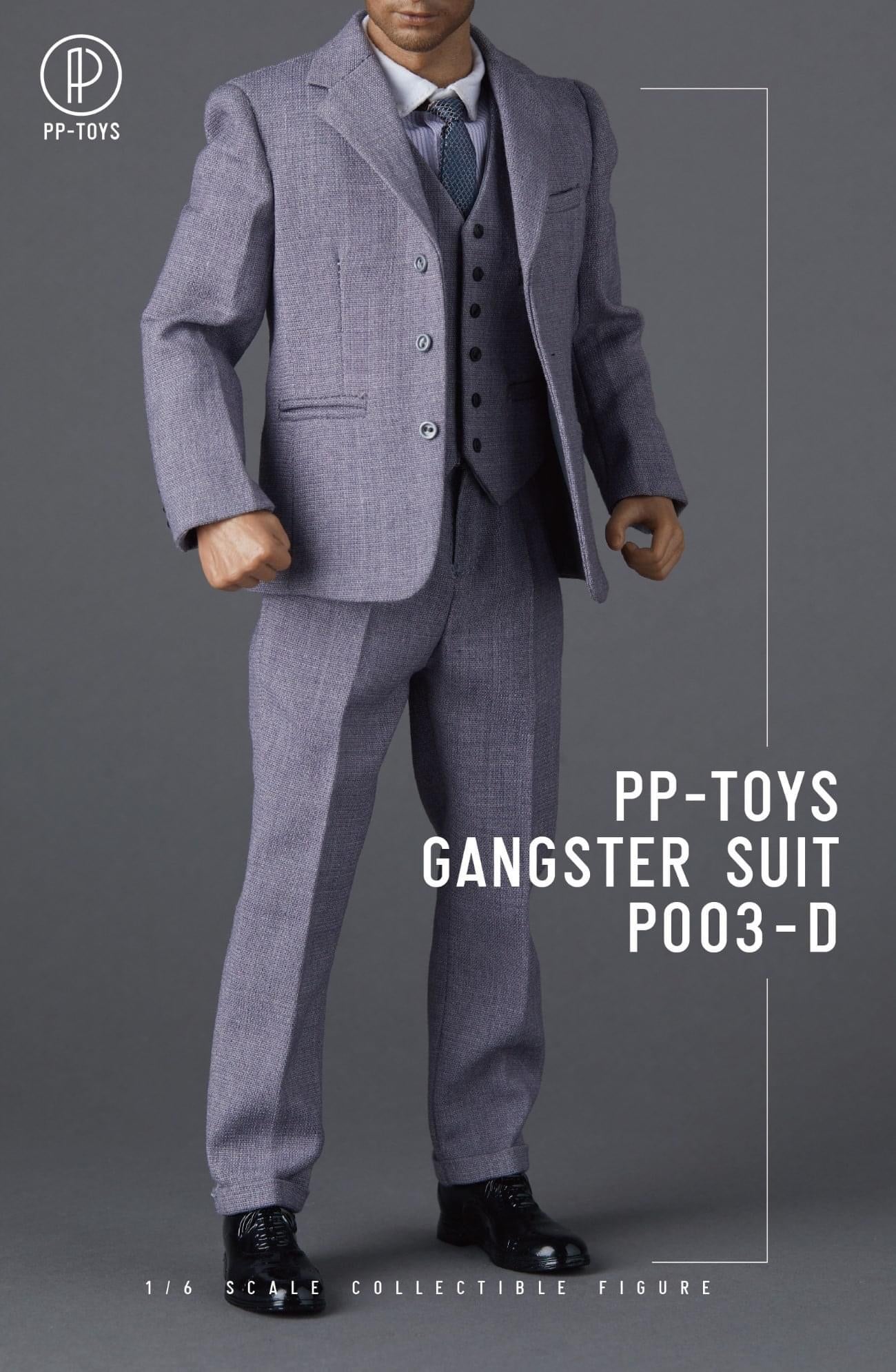 Pedido Traje completo de Gangster 1.0  (4 versiones) marca PPToys escala 1/6