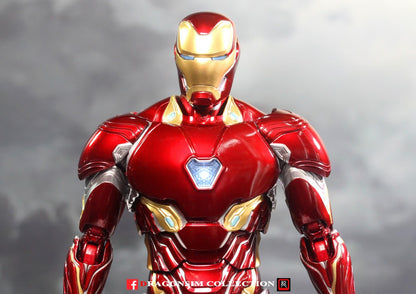 Pedido Figura DLX Iron Man Mark L (50) - Avengers: Infinity Saga marca Threezero 3Z0249 escala pequeña 1/12