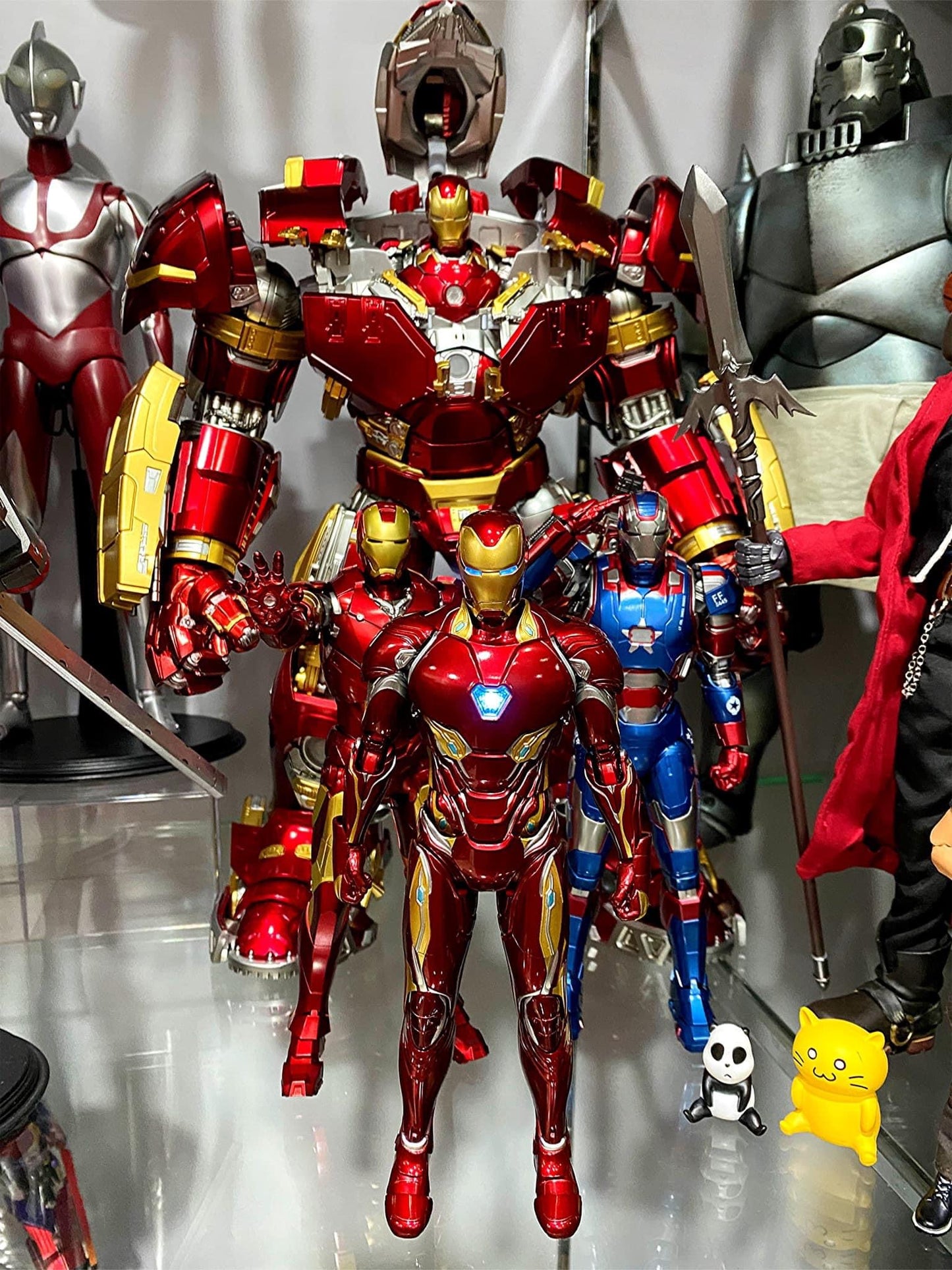 Pedido Figura DLX Iron Man Mark L (50) - Avengers: Infinity Saga marca Threezero 3Z0249 escala pequeña 1/12